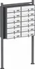 Wiltec 12er Briefkastenanlage Weiß/Anthrazit 945 x 270 x Produktbild-Vorschau 1