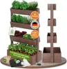 TTL GARDEN Vertikal Hochbeet 4 Etagen Holz – Kräuterbeet Produktbild-Vorschau 1