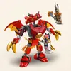 LEGO NINJAGO Kais Drachen-Mech Battle Set - Ninja Spielzeug Produktbild-Vorschau 3