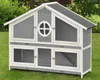 Hasenstall XL Momo grau 144 x 57 x 110 cm Produktbild-Vorschau 8