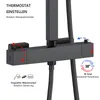 Duschsystem mit Thermostat Regendusche Duschset Duschkopf Produktbild-Vorschau 3