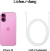 Apple iPhone 16 128GB Pink - 5G Smartphone mit A18 Chip Produktbild-Vorschau 9