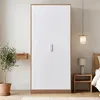 MinteLiv Kleiderschrank 2-türig Weiß/Eiche-Optik 49 cm Produktbild-Vorschau 1