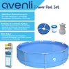 Avenli Frame Pool Set 360 x 76 cm, Aufstellpool rund, mit Produktbild-Vorschau 16
