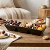 Vilde | Set di ciotole per snack - Vetroceramica - Nero - 3 Anteprima dell’immagine prodotto 2