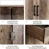 COSTWAY Sideboard mit 2 Schubladen, 3 Türen, 1 Produktbild-Vorschau 6
