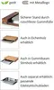 Collage of product images and descriptive text highlighting features of a cutting board. Anteprima dell’immagine prodotto