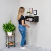 leg&go Wandsekretär 2in1, Wandklapptisch & Wandregal, Produktbild-Vorschau 4