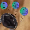 EDIBAZZAR | Schwarze Schultertasche aus Leder, elegante Produktbild-Vorschau 8