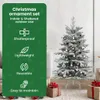vidaXL Weihnachtskugel-Set 40 pcs Schwarz und Weiß Produktbild-Vorschau 6