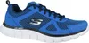 A side view of a blue Skechers sneaker against a white background. Anteprima dell’immagine prodotto