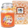 Duftkerze im Bonbonglas "Happy Birthday", Duft: Honigmelone Produktbild-Vorschau 2