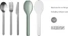 Mepal set di posate ellipse 3 pezzi - salvia nordica Anteprima dell’immagine prodotto 4