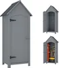 Outsunny Abri de jardin en bois cabane de jardin exterieur Voir les images du produit 1