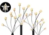 4 Stück LED-Gartenleuchtstäbe 24 Sterne warm-weiß Sternenstäbe batteriebetrieben Produktbild-Vorschau