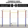 ZERRO Reckstange Outdoor Turnreck bis 150kg belastbar, Produktbild-Vorschau 2