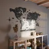 Holz-Weltkarte Wandkunst – 3D Holz Pinnwandkarte, Produktbild-Vorschau 7