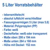 2 Stück 5 Liter Eimer mit Deckel weiß 5,6 Liter randvoll Produktbild-Vorschau 6