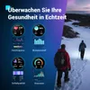 Smartwatch Herren Beleuchtung Kompass IP68 Wasserdicht 100 Produktbild-Vorschau 3