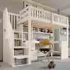 Flieks Etagenbett 90x200cm mit Schreibtisch und Stauraum, Produktbild-Vorschau 4