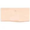 Waschtischplatte 60x30x(2-6) cm Massivholz Unbehandelt Produktbild-Vorschau 3