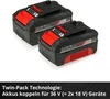 Einhell Power X-Change PXC Starter Kit 2x 4.0Ah & Podgląd zdjęcia produktu 34