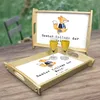 Mr. & Mrs. Panda tablett aus holz Fuchs Bester Kollege der Produktbild-Vorschau 2