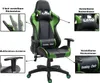 GAMING Drehstuhl in schwarz/grün Bürostuhl Racer Chefsessel Produktbild-Vorschau 7