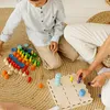 Ulanik Montessori Holzset "Rainbow Patterns" Produktbild-Vorschau 7