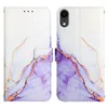 iPhone XR Hülle, Marmor Motiv Kunstleder Tasche Wallet Produktbild-Vorschau 2