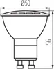 Żarówka Kanlux LED GU10 1,2W ciepła 34962 Podgląd zdjęcia produktu 2