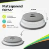 Mikrowellen Abdeckhaube 26 cm, Farbe:Grau Produktbild-Vorschau 7