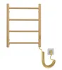 Elektrischer Badheizkörper 50x40 cm Gold Edelstahl timer 3h Produktbild-Vorschau 4