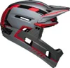 Bell Super Air R Spherical Fahrradhelm matte gray/red M Produktbild-Vorschau 2