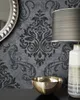 NEWROOM Tapete Schwarz Vliestapete Ornament - Wohnzimmer Produktbild-Vorschau 3