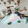 4 große Schaumstoffblöcke, Spielplatzrutsche und Treppe für Produktbild-Vorschau 22