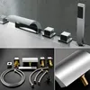 Wannenarmatur 5 Loch Badewannenarmatur mit Handbrause  Produktbild-Vorschau 2