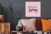 MuchoWow® Poster Frühling Zitat "Hallo Frühling" auf einem Produktbild-Vorschau 2