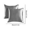 OKWISH Mikrofaser Satin Kopfkissenbezug aus Satin für Haar Produktbild-Vorschau 2