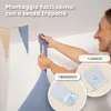 Baldacchino Blu con applicazione dorata - Cielo letto per Anteprima dell’immagine prodotto 4