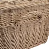 Cesto di vimini da 60 cm con coperchio. Cassapanca di Anteprima dell’immagine prodotto 10