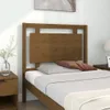 The Living Store Kopfteil Honigbraun 95,5x4x100 cm Produktbild-Vorschau 3