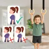 Turnringe aus Holz und verstellbaren Gurt | Gym Ringe, Produktbild-Vorschau 4