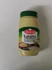 A product shot of a jar of tahini. Produktbild-Vorschau