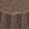 DecoHomeTextil Kringel Circle Tafeldecke Ornamente Damast Produktbild-Vorschau 1