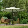 QEENTOE, ombrellone da giardino rotondo, diametro 300 cm, Anteprima dell’immagine prodotto 10