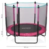 Meteor Kindertrampolin TRP-50 mit Netz Ø140 cm – Indoor & Produktbild-Vorschau 4