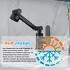Wasserhahn Bad, Waschtischarmatur, Warm und Kaltwasser Produktbild-Vorschau 4