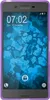 PhoneNatic Case kompatibel mit Sony Xperia X - lila Silikon Produktbild-Vorschau 2