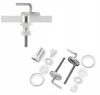HARO WC-Sitz Plus 23 mit Deckel weiß Scharniere Edelstahl Produktbild-Vorschau 14